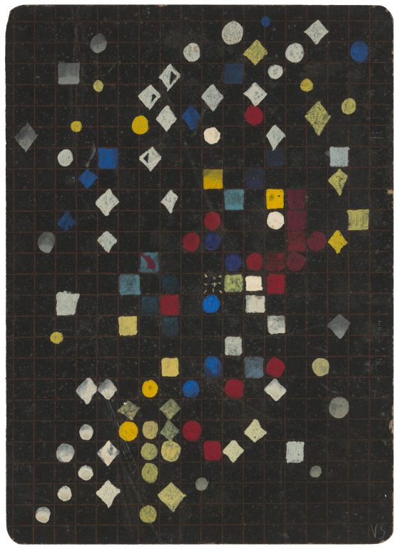 Maria Helena Vieira da Silva, Paris, la nuit, 1948<br/>© Jeanne Bucher Jaeger