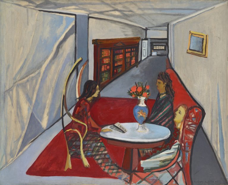 Maria Helena Vieira da Silva, Les amies ou La visites, 1942<br/>© Jeanne Bucher Jaeger