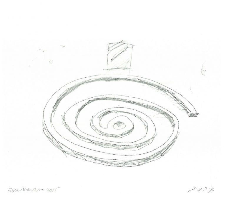 Dani Karavan, Spirale sans bambou, 2005<br/>© Jeanne Bucher Jaeger