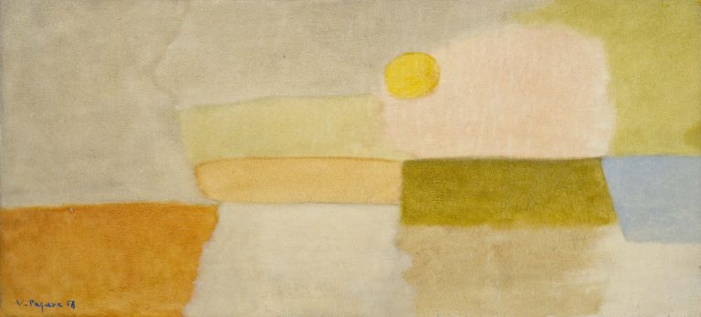 Vera Pagava, Paysage ensoleillé, 1958<br/>© Jeanne Bucher Jaeger