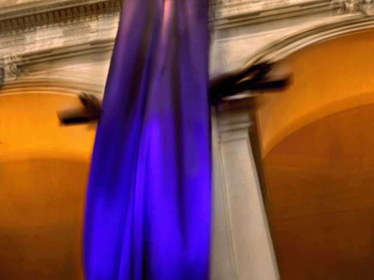 Georges Poncet, Elévation Bleue - St-Roch, 2021<br/>© Jeanne Bucher Jaeger