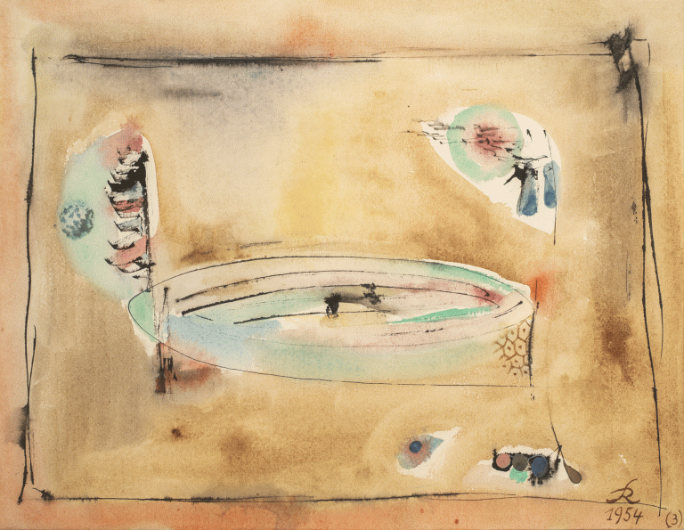 Hans Reichel, Arène, 1954<br/>© Jeanne Bucher Jaeger