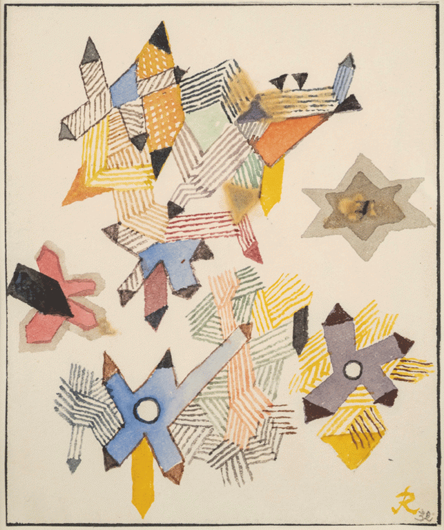 Hans Reichel, Cristaux de mer, 1944<br/>© Jeanne Bucher Jaeger