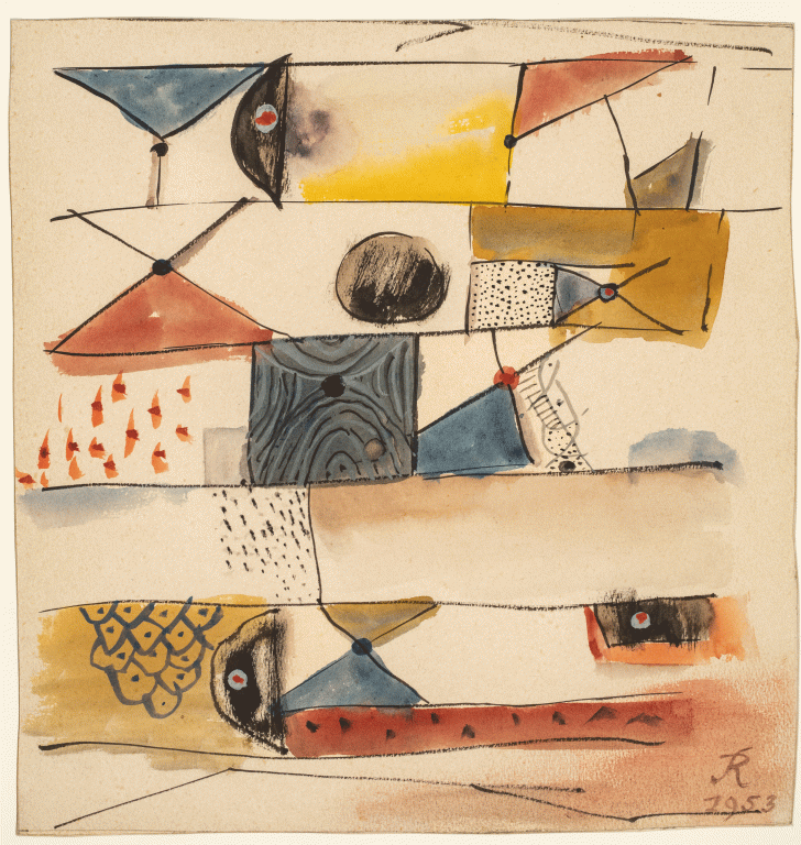 Hans Reichel, Luftig (Aérien), 1953<br/>© Jeanne Bucher Jaeger