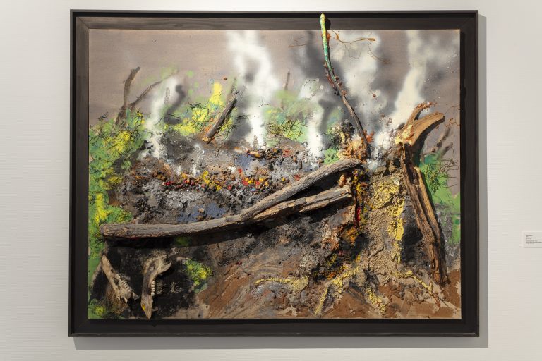 Paul Rebeyrolle, Après l'incendie, 2000<br/>© Jeanne Bucher Jaeger