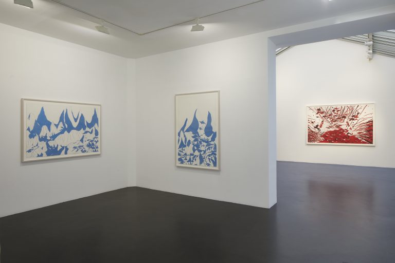 Vue d'exposition Rui Moreira, The Passengers, 2022<br/>© Jeanne Bucher Jaeger