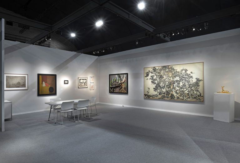 Galerie Jeanne Bucher Jaeger's Booth, Art Paris, 2022<br/>© Jeanne Bucher Jaeger