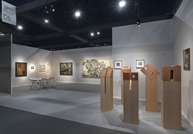 Galerie Jeanne Bucher Jaeger's Booth, Art Paris, 2022<br/>© Jeanne Bucher Jaeger