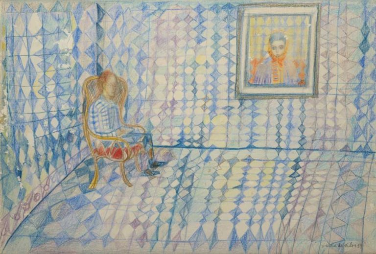 Maria Helena Vieira da Silva, Árpád et Vieira, 1939<br/>© Jeanne Bucher Jaeger