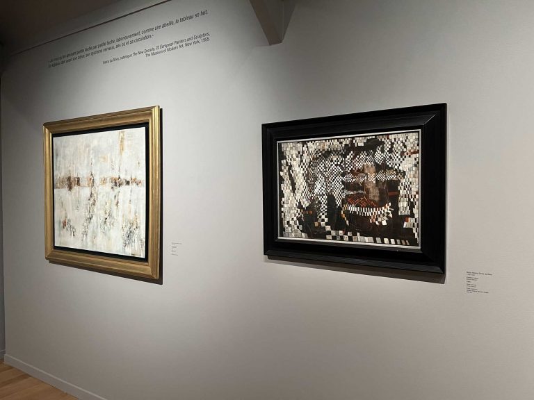 Vue d'exposition « Modernisés portugaises », Maria Helena Vieira da Silva, 2022<br/>© Jeanne Bucher Jaeger