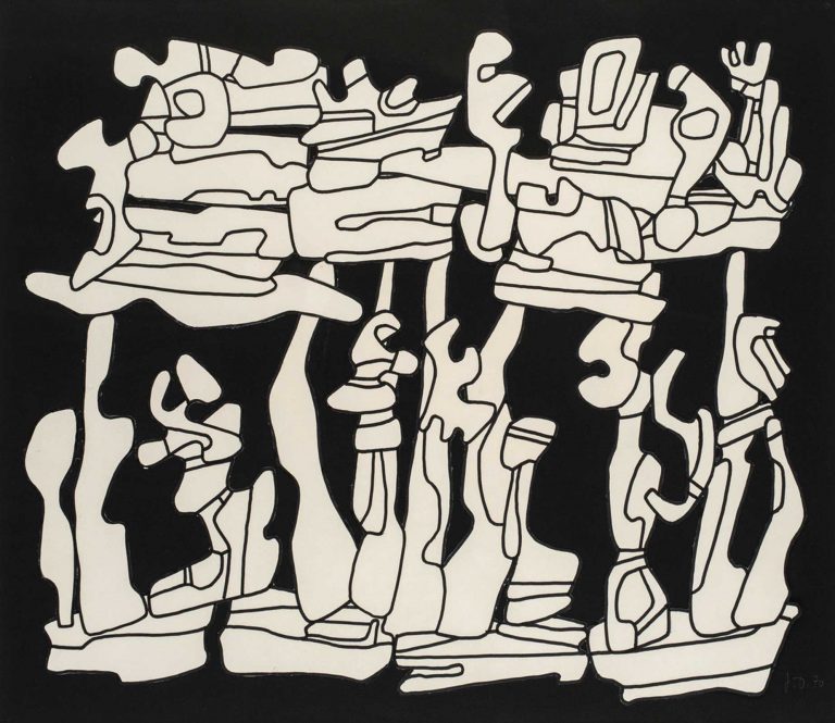 Jean Dubuffet, Arbre portant un château de réminiscences, 1970<br/>© Jeanne Bucher Jaeger