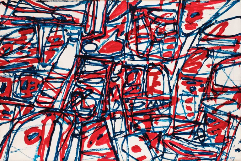 Jean Dubuffet, Mire G 177 (Boléro), 1983<br/>© Jeanne Bucher Jaeger