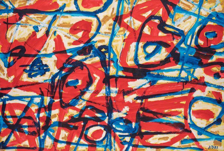 Jean Dubuffet, Mire G59, 1983<br/>© Jeanne Bucher Jaeger