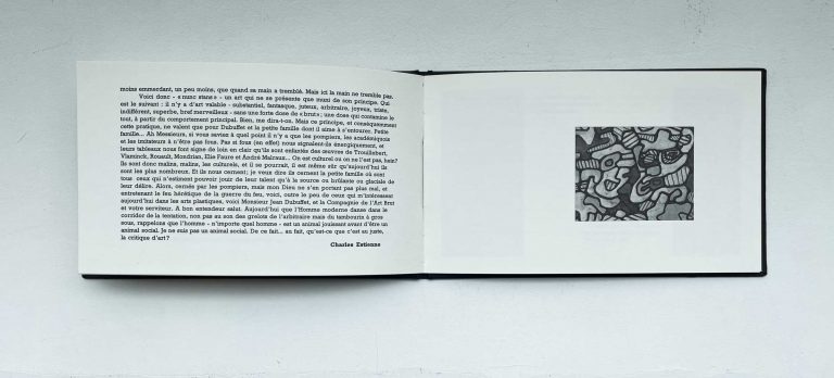 Catalogue d'exposition « Nunc Stans, Épokhê. Cylce de L'Hourloupe », Jean Dubuffet, 1966<br/>© Jeanne Bucher Jaeger