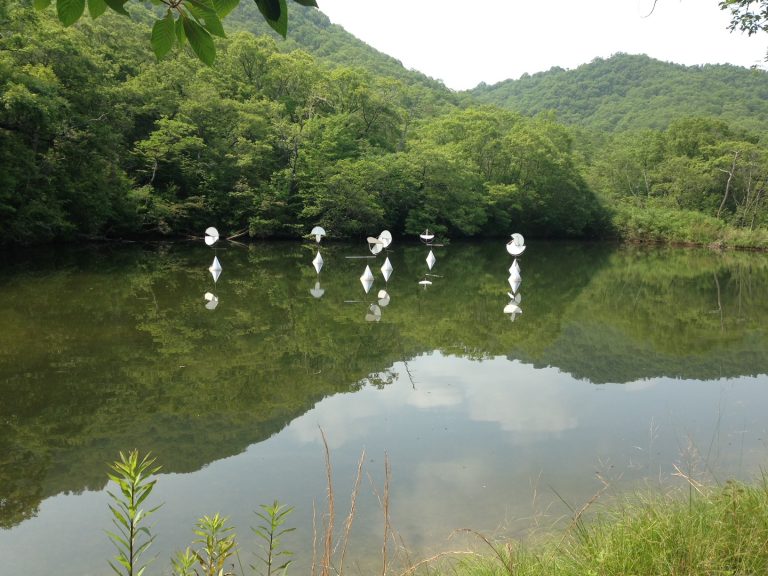 Susumu Shingu, Ripples of Light, 1993<br/>© Jeanne Bucher Jaeger