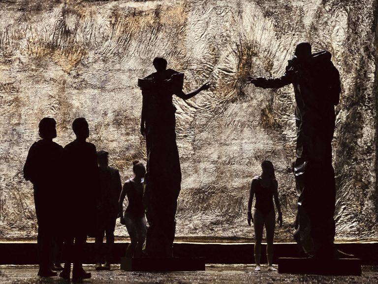 Evi Keller, Scenography Creation Matière-Lumière of the Opera Dido and Aeneas by Purcell 2023, General Rehearsal, January 15, 2023<br/>© Jeanne Bucher Jaeger