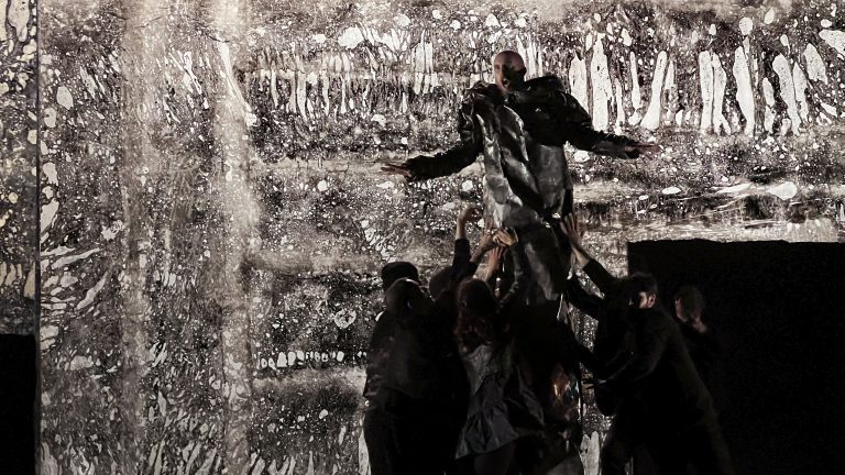 Evi Keller, Scenography Creation Matière-Lumière of the Opera Dido and Aeneas by Purcell 2023, General Rehearsal, January 15, 2023<br/>© Jeanne Bucher Jaeger