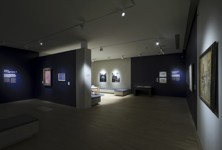 Vue de salles - Exposition Vieira da Silva L'œil du labyrinthe / L'œil des collectionneurs - 16 décembre 2022 - 3 avril 2023<br/>© Jeanne Bucher Jaeger