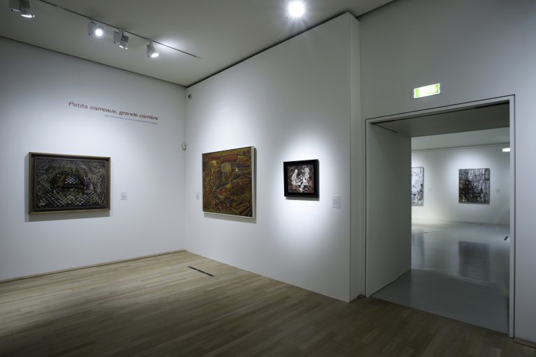 Vue de salles - Exposition Vieira da Silva L'œil du labyrinthe / L'œil des collectionneurs - 16 décembre 2022 - 3 avril 2023<br/>© Jeanne Bucher Jaeger