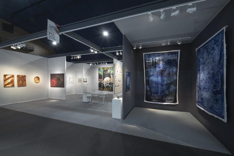 Galerie Jeanne Bucher Jaeger's Booth, Art Paris, 2022<br/>© Jeanne Bucher Jaeger