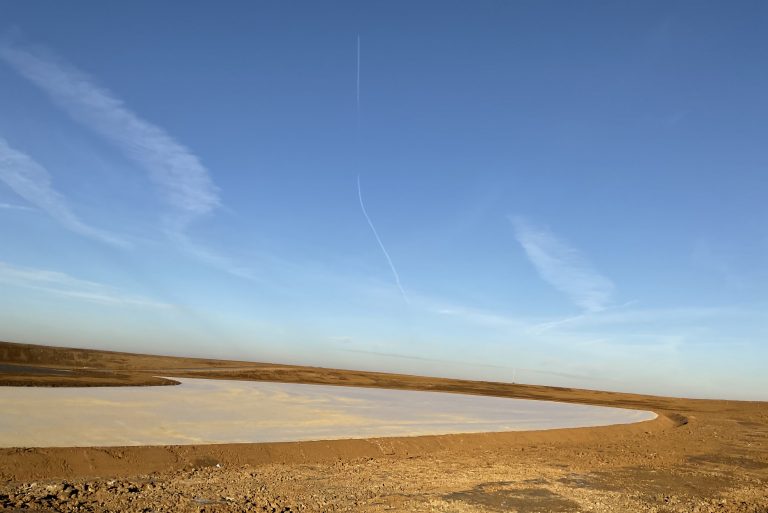Antoine Grumbach, L’Œil du ciel, réalisé par ECT à Villeneuve-sous-Dammartin, France<br/>© Jeanne Bucher Jaeger