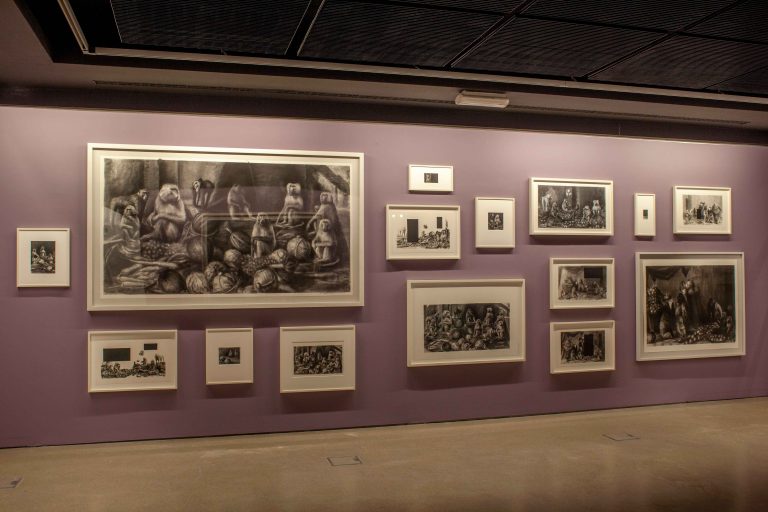 Exposition Miguel Branco, Terra - ou os quarenta  nove degraus, 2023<br/>© Jeanne Bucher Jaeger