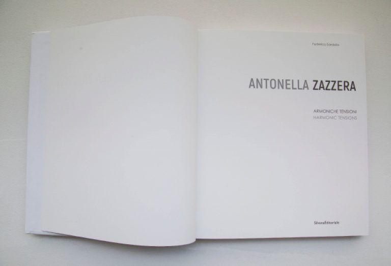 Extrait « Antonella Zazzera, Armoniche Tensioni », Édition Silvana Editoriale<br/>© Jeanne Bucher Jaeger