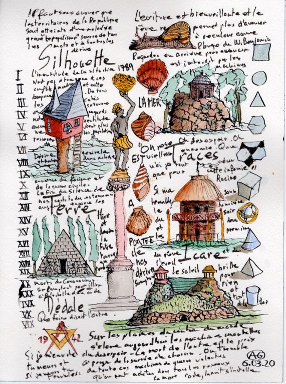 Antoine Grumbach, Sans titre, 6 mars 2020<br/>© Jeanne Bucher Jaeger