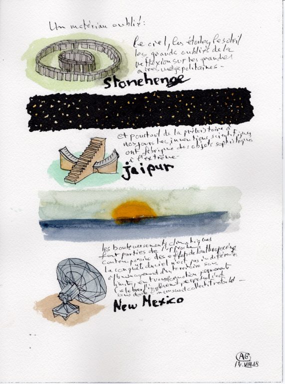 Antoine Grumbach, Sans titre (un matériau oublié), 14 août 2018<br/>© Jeanne Bucher Jaeger