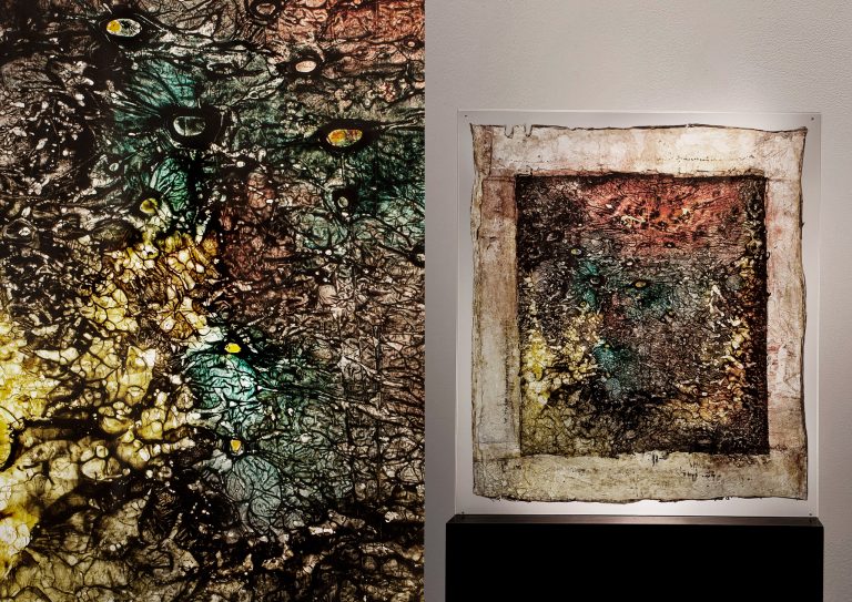 Evi Keller, Matière-Lumière [Stèle], ML-V-20-0101, 2020<br/>© Jeanne Bucher Jaeger