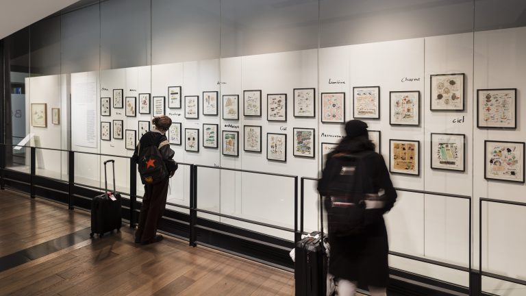 Vue d'exposition, Antoine Grumbach, 