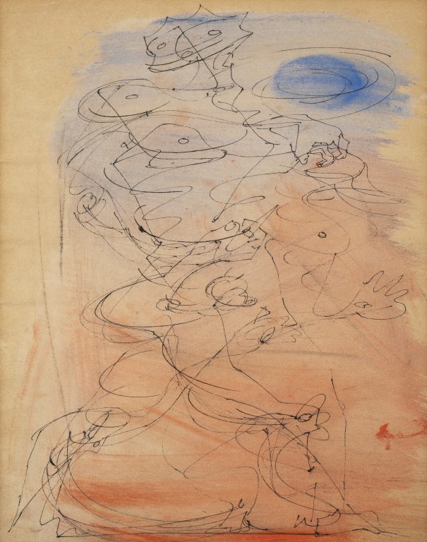André Masson, Figure - Dessin automatique, sd<br/>© Jeanne Bucher Jaeger