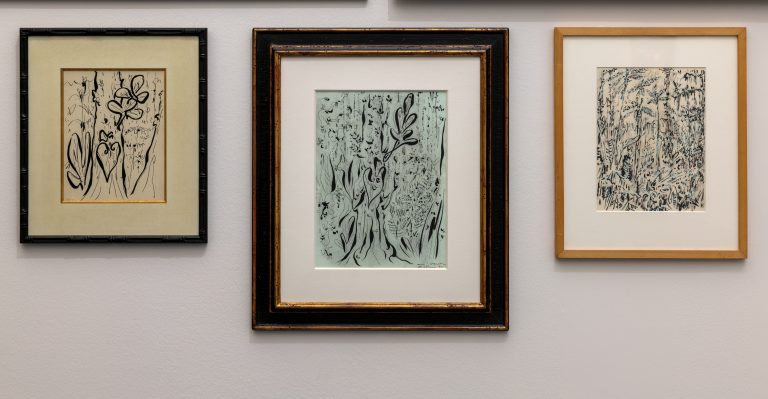 Exhibition view André Masson, Centre Pompidou-Metz, 2024<br/>© Jeanne Bucher Jaeger