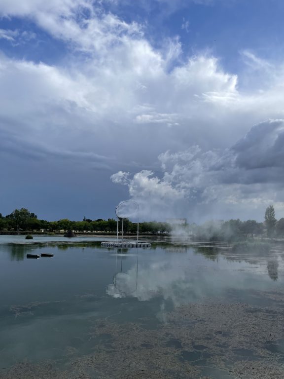 Guillaume Barth, Cloud sculpture, 2024<br/>© Jeanne Bucher Jaeger