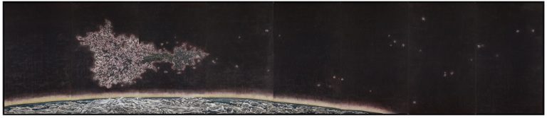 Yang Jiechang, On Ascension - Plum Tree (Self-portrait), 2019<br/>© Jeanne Bucher Jaeger