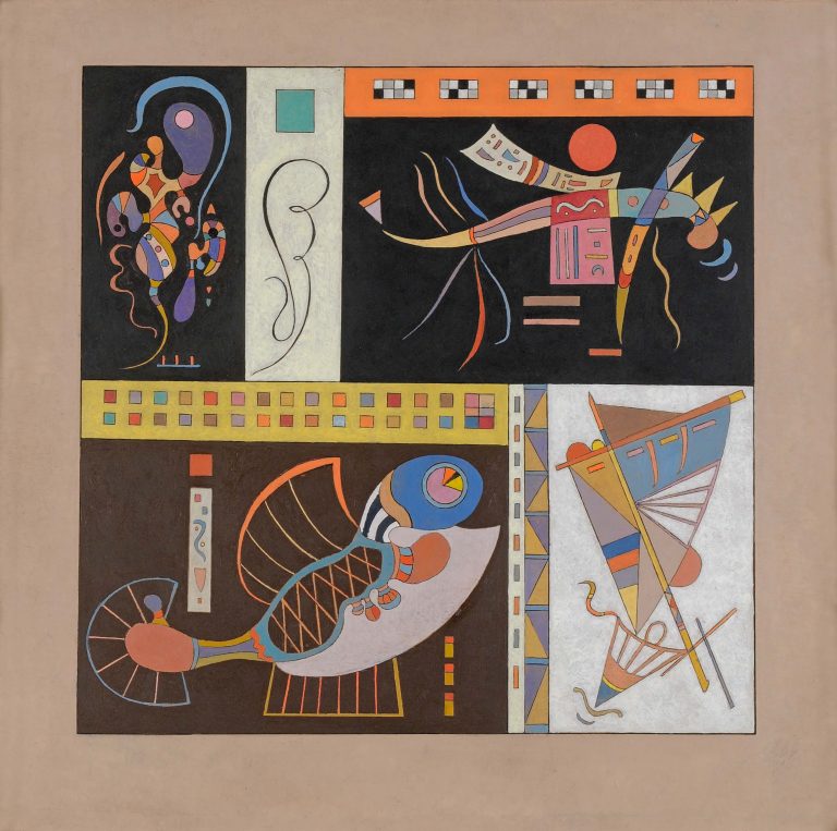 Vassily Kandinsky, Communauté, 1942<br/>© Jeanne Bucher Jaeger