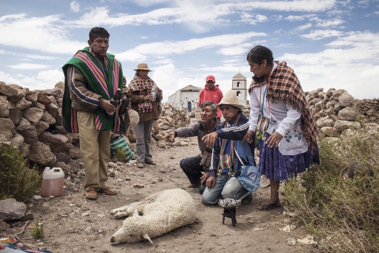 La Costumbre, le rituel de la pluie, 2015, projet Elina<br/>© Jeanne Bucher Jaeger