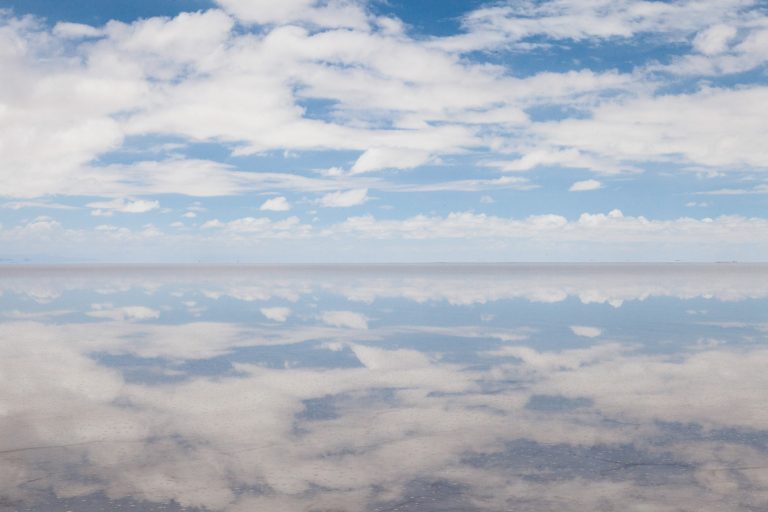 Water mirror on the salt desert, 2015, Bolivia, Elina project<br/>© Jeanne Bucher Jaeger