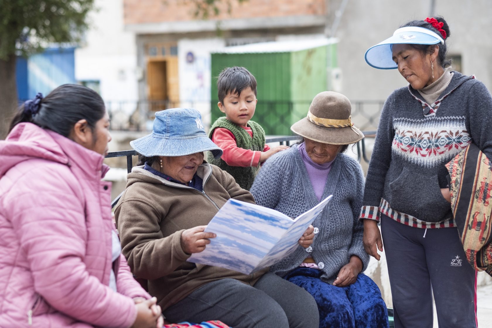 Tahua reunion, 2025, Elina project, Bolivia, the promise to the Aymaras © Jeanne Bucher Jaeger