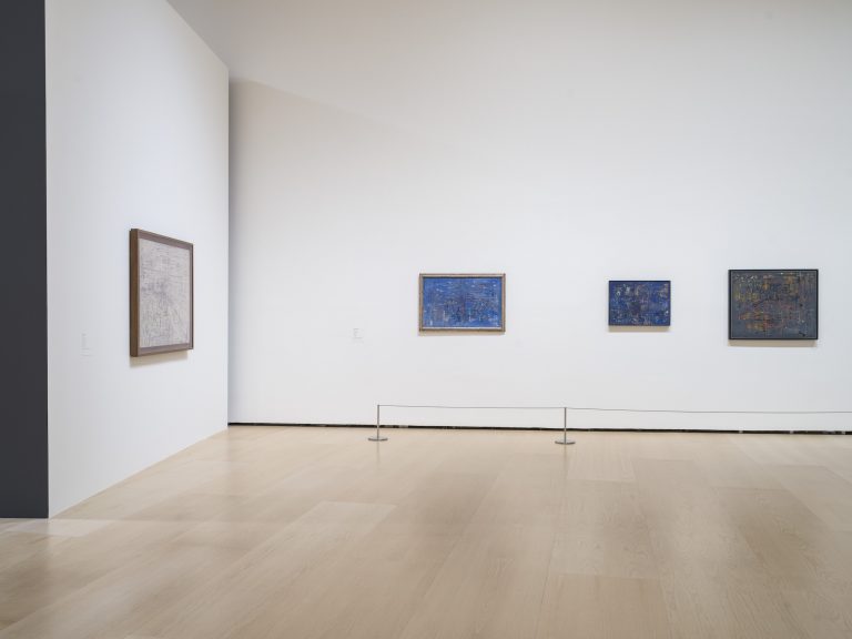 Installation view of the Exhibition: Maria Helena Vieira da Silva. Anatomy of Space, Guggenheim Museum Bilbao, from October 25th, 2025, to February 2nd, 2026.<br/>© Jeanne Bucher Jaeger
