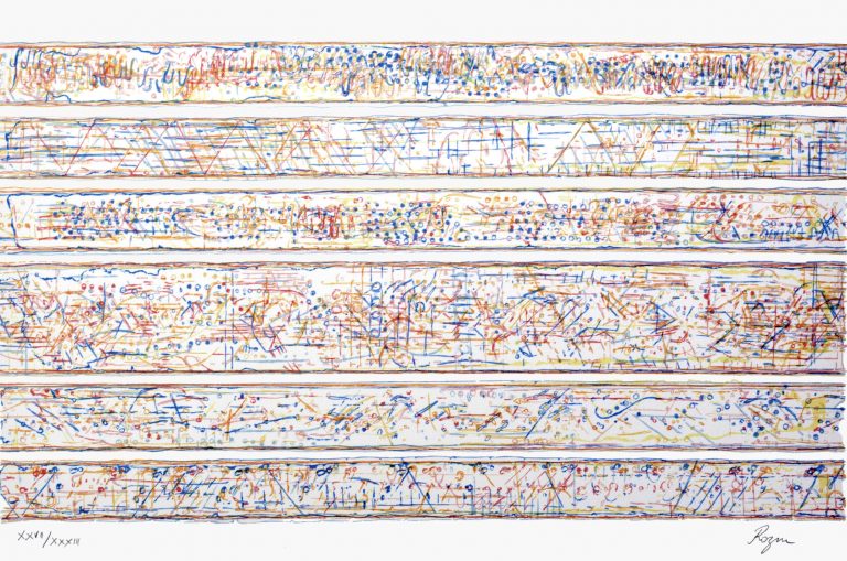 Félix Rozen, planche d'ouverture de la partition graphique 