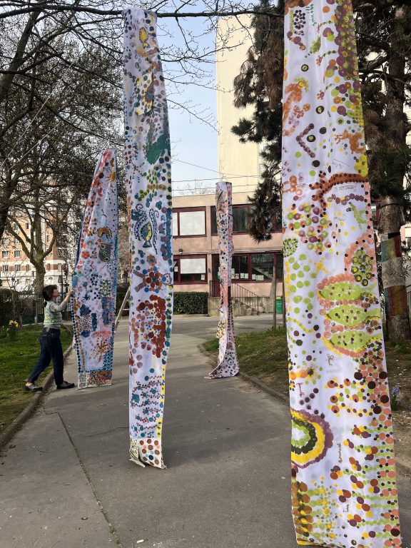 Genki-nobori Workshop, 2026, La Source Garouste<br/>© Jeanne Bucher Jaeger