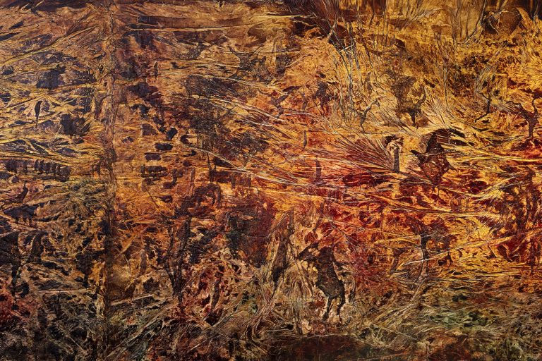 Evi Keller, Matière-Lumière, ML-V-25-1003, 2025, détail<br/>© Jeanne Bucher Jaeger