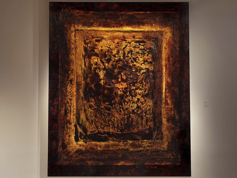 Evi Keller, Matière-Lumière, ML-V-25-1231, 2025, technique mixte, 275 × 225 cm<br/>© Jeanne Bucher Jaeger